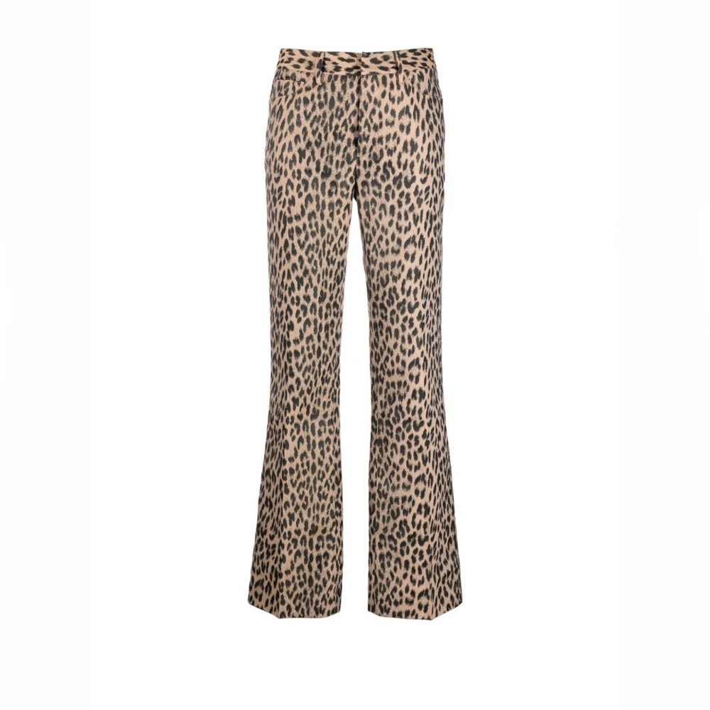 NWT Zadig & Voltaire Leopard Pants Sz 34